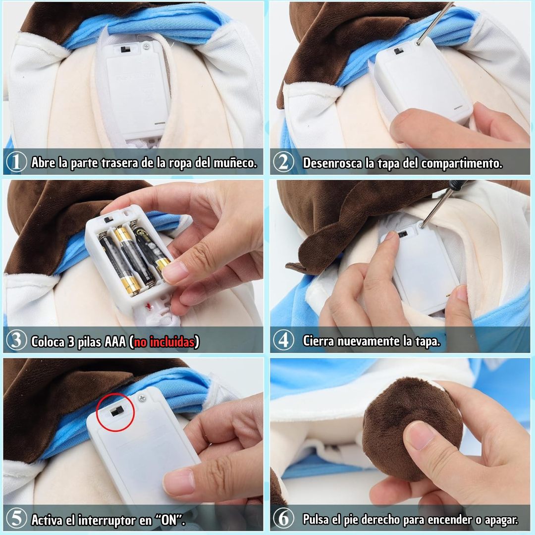 Peluche con Respiración Anti Ansiedad