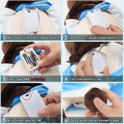 Peluche con Respiración Anti Ansiedad